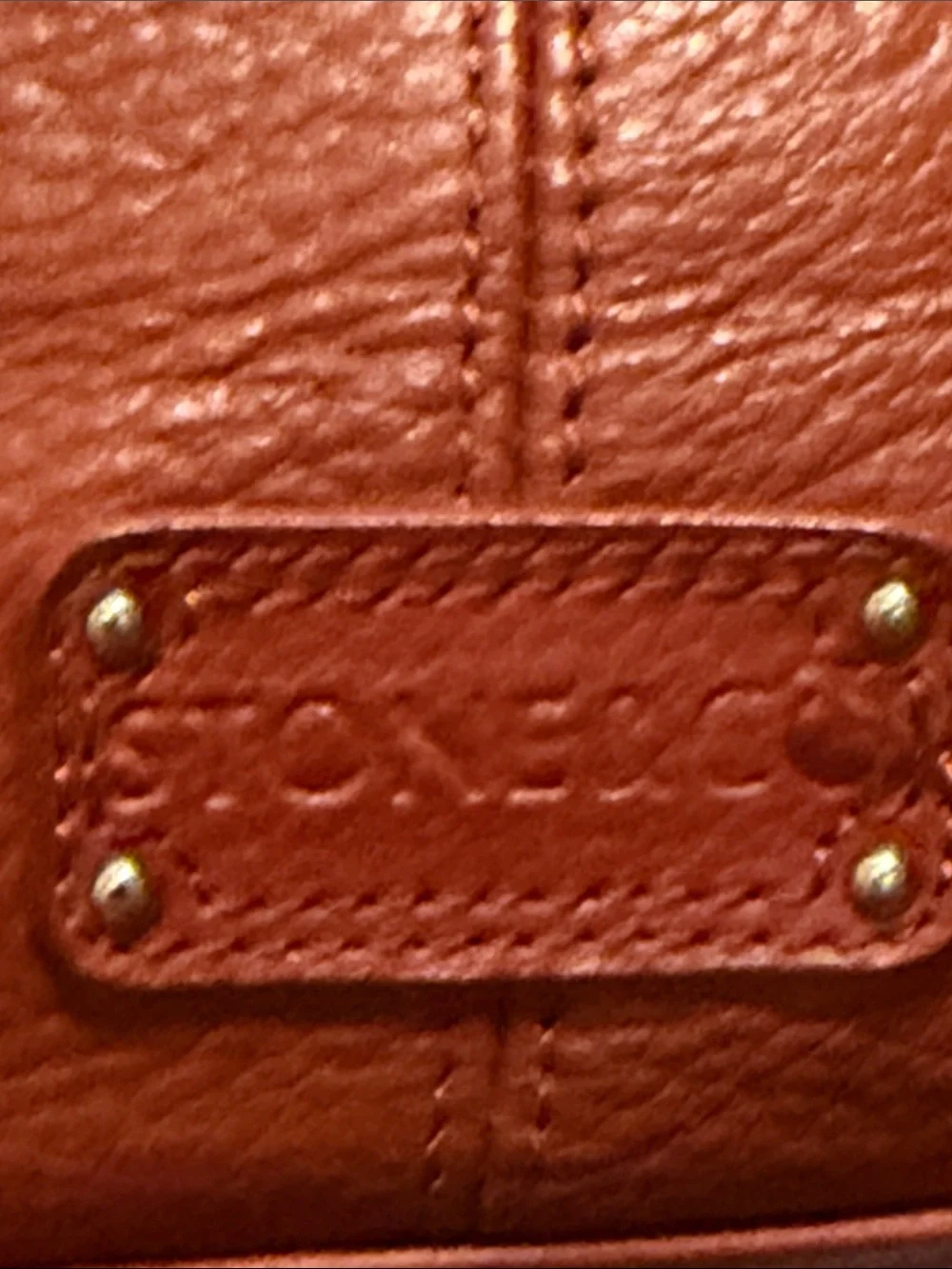 Stone & Co. Gorgeous Caramel Pebble Finish Leather Hobo Shoulder Bag. Like New.